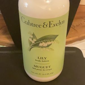 🎄HOT Crabtree & Evelyn LILY Body Lotion New Redesigned Bottle 16.9 oz. $50